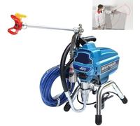 Pulvérisateur de peinture électrique à haute pression pour une finition professionnelle lisse, pulvérisation uniforme d'émulsion latex, pompe en acier inoxydable