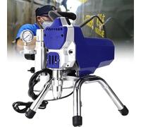 Pulvérisateur de peinture électrique Airless pour murs intérieurs, portes, meubles, plafonds, terrasses, clôtures, revêtement rapide, uniforme, finition professionnelle