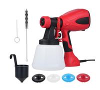 Pulvérisateur de Peinture électrique Professionnel 600 W avec Pot de 1 200 ML, 4 Buses pour des Finitions Lisses sur Les Meubles, armoires, Murs, clôtures, Voitures, travaux