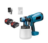 Pulvérisateur de peinture Pistolet De Pulvérisation Électrique Sans Fil, 1000ML, Pulvérisateur De Peinture Domestique Portable, For Meubles Automobiles, Revêtement En Acier, Aérographe For Batterie 18