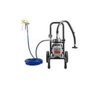 Pulvérisateur de Peinture sans Air à Membrane-VEVOR-Système de Pulvérisation de Peinture Airless 1500 W, avec Chariot