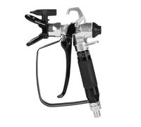 Pulvérisateur de peinture sans air industriel haute pression réversible avec poignée ergonomique anti-fuite pour mur, plafonds, buse réversible