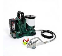 Pulvérisateur De Peinture sans Air Portable, Pistolet À Spray Électrique Haute Pression, sans Fil Batterie 21V 6 Vitesses, Grande Capacité 1,2L, pour Peinture Latex Et Projets Commerciaux(Green)