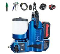 Pulvérisateur de peinture sans fil Airless avec vitesse réglable et haute pression, idéal pour les projets de peinture à la maison et professionnels