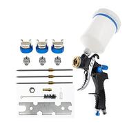 Pulvérisateur de peinture, Spayer de peinture Professional Spay Gun Set 1.4/1,7/2,0 mm Bulle en acier inoxydable Aérographe for la peinture de voiture(1.4 1.7 2.0mm)