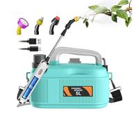 Pulvérisateur de pelouse : pulvérisateur de jardin avec batterie de 3 gallons | Mister télescopique réglable avec 3 buses et bandoulière, arrosage portable et fertilisation