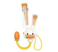 Pulvérisateur de pomme de douche pour bébé, lapin mignon, jouet douche électrique en plastique pour baignoire en bas âge, 1 paquet