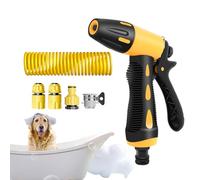 Pulvérisateur de pression d'eau - domestique haute pression, nettoyage du véhicule et utilisation extérieure | de pression avec tuyau de ressort fort, accessoires de lavage de voiture multi
