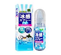 Pulvérisateur de refroidissement - Prévention de la chaleur de 50 ml, spray de refroidissement portable avec trajectoire anti-chaleur pour vêtements, sous-vêtements, chaussures et chapeaux - Haute