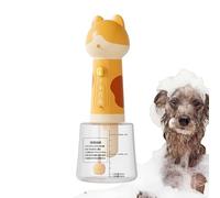 Pulvérisateur de shampooing pour chien | Distributeur électrique de shampooing moussant pour chien et chat | Fournitures de pulvérisation automatique pour baignoire de chat, nettoyage de toilettes