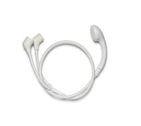 Pulvérisateur de shampooing Push-Fit pour baignoire et lavabo, blanc