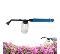 Pulvérisateur de Terre à diatomées - Plumeau pour de Jardin, souffleur à Poudre Portable | Pompe Manuelle Push-Pull pour Une Action de dépoussiérage Facile, Outil de contrôle des Insectes de