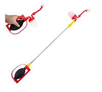 Pulvérisateur de terre de diatomée en poudre de terre de diatomée - Barre d'extension réglable de 29 à 109 cm - Petit flacon pulvérisateur avec pompe à airbag pour calcaire d'algues Diatomaceous Earth