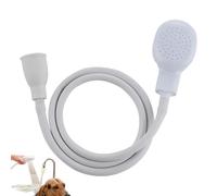 Pulvérisateur De Tête De Douche Pour Animaux - Kit De Bain Multifonction Avec Adaptateur De Robinet De Et Évier | Fixation De Douchette Pour Chien, Chat Et Animaux Domestiques | Nettoyage Fa