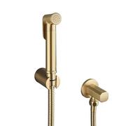 PulvéRisateur De Toilette Pour Bidet Or Brossé Eau Froide Kit De PulvéRisateur De Bidet Douchette Toilette Wc Laiton Or Brossé un