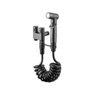 Pulvérisateur de toilettes à main le pistolet à vide portable à haute pression (gris clair)