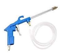 Pulvérisateur de tuyau d'arrosage - Eau d'air haute pression | Buse en | Double contrôle du débit réglable, corps en métal robuste, tube d'extension de 1,1 m pour lavage de voiture