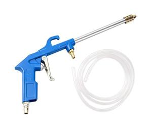 Pulvérisateur de tuyau d'arrosage - Eau d'air haute pression | Buse en | Double contrôle du débit réglable, corps en métal robuste, tube d'extension de 1,1 m pour lavage de voiture