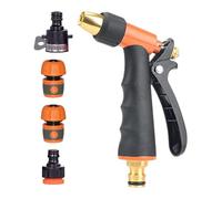 Pulvérisateur De Tuyau D'Arrosage | Outil compact et multifonction | Buse de pulvérisation en métal | Pour Cour, Pelouse, Maison, Lavage, Arrosage, Nettoyage, Piscine, Cour, Pelouse