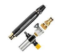 Pulvérisateur de tuyau de lavage de voiture - Buse d'eau puissante réglable | Rondelle de nettoyage d'extérieur multifonction | Fixation de pulvérisation haute pression pour cour, patio, pelouse