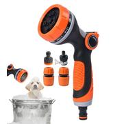 Pulvérisateur de tuyau haute pression | Tête de buse de lavage de voiture | Outil de nettoyage antirouille multifonction pour allées, terrasses, clôtures, pelouses