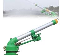 Pulvérisateur d'eau à turbine Vortex à 360° pour pelouse et jardin, avec buses de rechange, solution d'irrigation à portée réglable