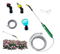 Pulvérisateur d'eau Électrique | Système D'arrosage Et Brumisation pour Jardin - Kit de Pulvérisation Électrique pour Pelouse, Terrasse, Extérieur et Jardin