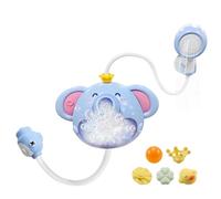 Pulvérisateur d'eau en forme d'éléphant - Jouet de baignoire - Machine à bulles - Antidérapant - Pour le jardin, la piscine, la natation - Pour de 1 à 5 ans