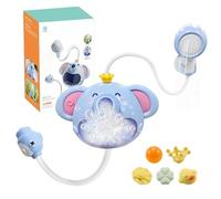 Pulvérisateur d'eau en Forme d'Éléphant Jouet de Bain | Machine à Bulles Interactive pour Le Bain - Éléphant de Bain Multifonction 1-5 Ans pour Piscine Jardin Jeux