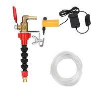 Pulvérisateur d'eau universel pour dépoussiérage, outil de machine de broyage, dispositif de remplissage d'eau, tête de pulvérisation d'eau pour machine de découpe (buse + pompe + tuyau de 15 m)