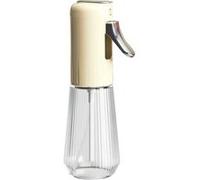 Avizar Flacon Pulvérisateur d’Huile 280ml en Verre avec Gâchette Chromée Beige