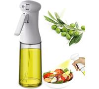 Pulvérisateur d'huile Blanc avec verre épais Contenu 200ml Pour friteuses
