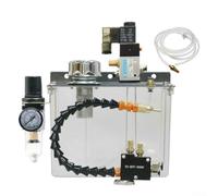 Pulvérisateur d'huile de 3 l - Système de lubrification avec buse flexible - Pour tour CNC, fraiseuse, outils de coupe et de gravure (220 V)