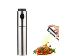 Pulvérisateur D'huile De Cuisine De 100 Ml, Bouteille De Pulvérisation D'huile En Acier Inoxydable Huile D'olive Vinaigre Sauce Pompe À Huile Distributeur D'huile Mister Spray Kitchen Cooking Tools
