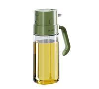 Pulvérisateur d'huile en verre 2 en 1, distributeur d'huile 2 en 1 | Bouteille d'huile en verre de cuisine 2 en 1,Bouteille de distributeur d'huile de pulvérisation continue, pulvérisateur d'huile