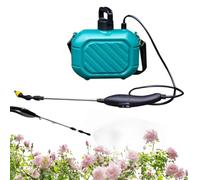 Pulvérisateur Dos Électrique,Atomiseur 5L avec Poignée Rechargeable - 3 Buses Brumisation Atomiseur Automatique pour Arrosage Pelouse Nettoyage Jardin Paysage