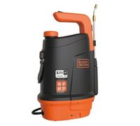 Pulvérisateur Électrique 5L, Batterie Lithium 3,7 V / 2,6 Ah Pulvérisateur Jardin Végétaux + Lance Télescopique Black+Decker