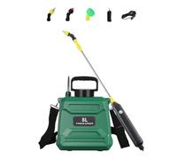 Pulvérisateur électrique 8L épaule jardin irrigation plante agricole arrosage outil de jardinage pour intérieur extérieur baguette extensible