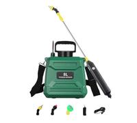 Pulvérisateur électrique 8L épaule jardin irrigation pulvérisateur plante agricole arrosage outil de jardinage pour intérieur extérieur buse réglable
