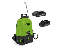 VITO - Pulvérisateur à Batterie 20V - 5bar 16L + 2 Batteries Lithium 2Ah + Chargeur Végetaux Jardin toitures