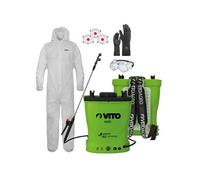 VITO - Pulvérisateur Electrique à Batterie Lithium 12V/8AH 16L 6 bars Chargeur Végétaux jardin toitures