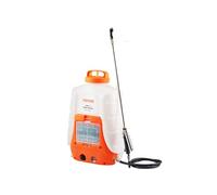 VEVOR Pulvérisateur Électrique à Dos à Batterie Brumisateur pour Plante Pression Réglable 0-6,2 Bar Réservoir 16 L 8 Buses 2 Baguettes Batterie 12 V