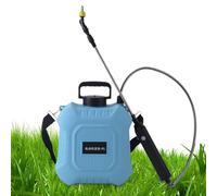 Pulvérisateur électrique à piles, pompe rechargeable par USB, système de buse réglable, réservoir d'entretien de pelouse de 5 L/8 L, rétractable, conception de bandoulière pour jardin et cour