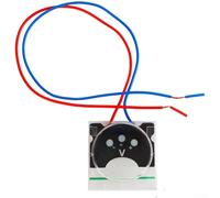 Pulvérisateur électrique Ampèremètre 4 x 4 cm Indicateur de courant LED Feu de signalisation Installation simple et construction en plastique robuste pour pulvérisateur à dos agricole