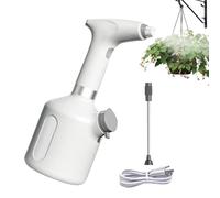 Pulvérisateur électrique, arroseur imperméable de 1 000 ML, atomiseur électrique Rechargeable Automatique pour avec buse réglable pour arroser Les Fleurs, Les et Les arbustes en