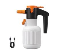 Pulvérisateur Électrique Bouteille Mousse Nettoyage Rechargeable sans Fil Flacon Diffuseur Récipient Utilisation Polyvalente pour Liqueurs de, Blanc, 1.5L