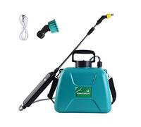Pulvérisateur électrique de 1,3 L avec baguette télescopique, brumisateur à main avec bandoulière pour jardinage et désinfection
