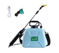 Pulvérisateur électrique de 1,3 L avec baguette télescopique, brumisateur à main avec bandoulière pour jardinage et désinfection