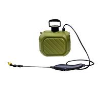 Pulvérisateur électrique de jardin portable à batterie de 5 l avec buse réglable | Sac à dos rechargeable pour l'agriculture, l'arrosage du gazon, les serres, les engrais et