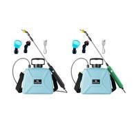 Pulvérisateur électrique de jardin - Pulvérisateur électrique à dos de 5 L | Pulvérisateur de jardin alimenté par piles | Pulvérisateur de jardin rétractable | Pulvérisateur de jardin avec bandoulière